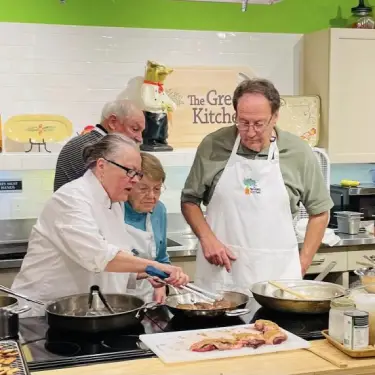 The Green Kitchen cooking class