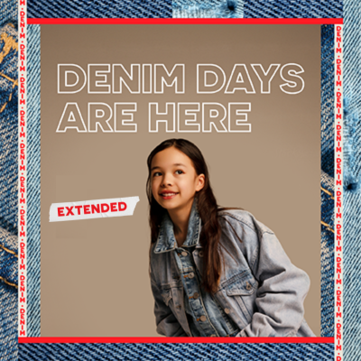 4 Denim Days are here extended