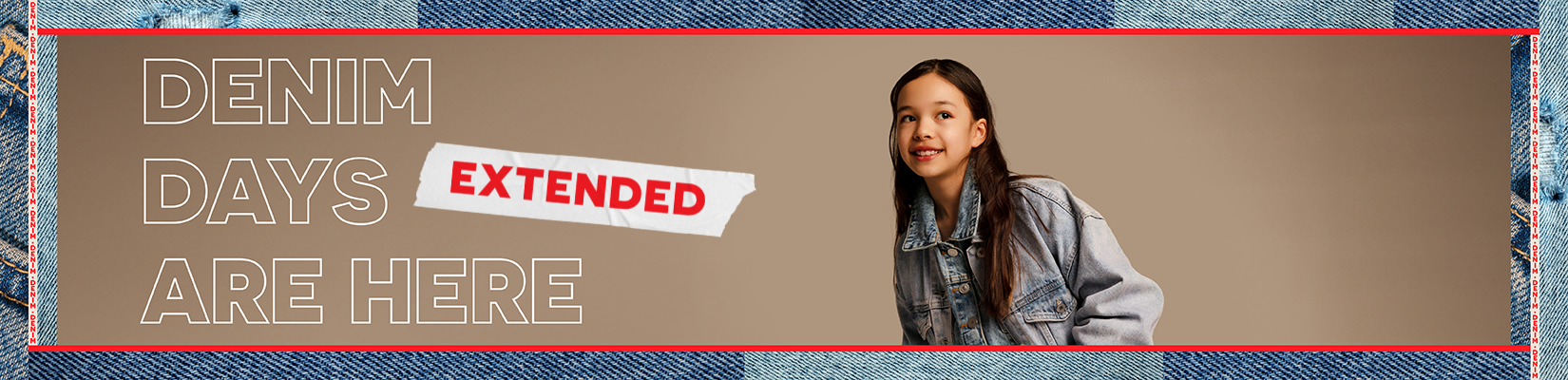 Denim Days are here extended