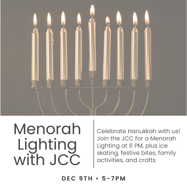 Menorah Lighting with JCC
